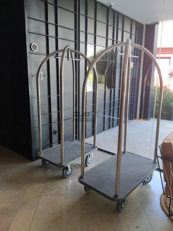 Carro Porta Malas Inox 18/8 Big